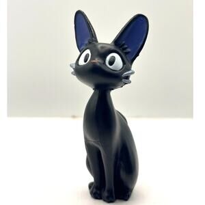 Black Cat Figurine, Jiji from Kiki's Delivery Service, by Studio Ghibli - New